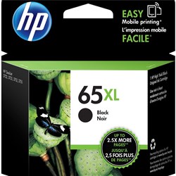 HP INK CARTRIDGE #65XL BLACK N9K04AA