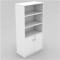 OM CABINET W900 x D450 x H1800mm White