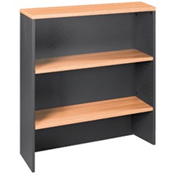 OM HUTCH W900 x D325 x H1080mm Beech Charcoal