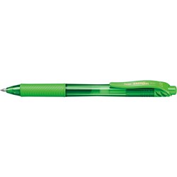 PENTEL ENERGEL X GEL INK PEN BL107 Retractable 0.7mm Lime Green