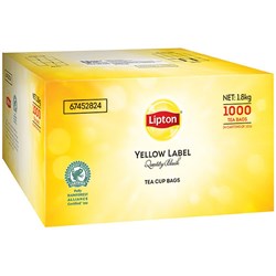 LIPTON YELLOW LABEL TEA CUP Tea bags 67452824 Pack of 1000