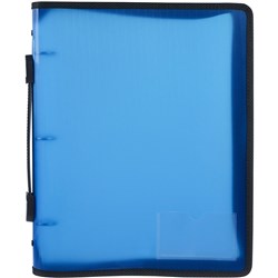 MARBIG ZIPPER BINDER A4 Zipper 3O 25mm Blue