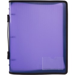 MARBIG ZIPPER BINDER A4 Zipper 3O 25mm Purple