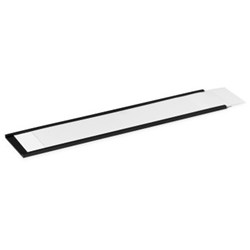 DURABLE MAGNETIC C-PROFILE STRIP 40 x 200mm Charcoal Pack of 50