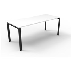 DELUXE RAPID INFINITY 1 SIDED WORKSTATION 1 PERSON 1800Wx 750Dx730mmH NW/BL Profile