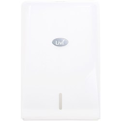 Livi Interleave Hand Towel Dispenser suits hand towel 200mm (w) x 250mm (L) 1