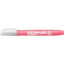 Artline Decorite Markers 3.0mm Chisel Metallic Pink Pack Of 12