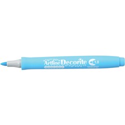 Artline Decorite Markers 1.0mm Bullet Pastel Blue Pack Of 12