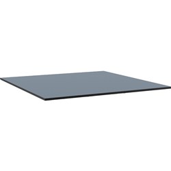 Ibiza Square Table Top Only 800Wx800Dmm Compact Laminate Anthracite