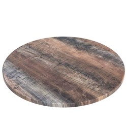 Round Table Top Only For Indoor or Outdoor Use Size 700Dmm Arizona Finish