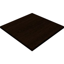 Square Table Top Only For Indoor or Outdoor Use Size 700Wx700Dmm Wenge Finish