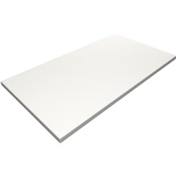 Rectangle Table Top Only For Indoor or Outdoor Use Size 1200Wx800Dmm White Finish