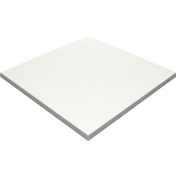 Square Table Top Only For Indoor or Outdoor Use Size 700Wx700Dmm White Finish