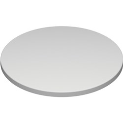 Round Table Top Only For Indoor or Outdoor Use Size 800Dmm White Finish