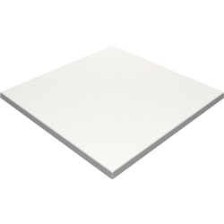 Square Table Top Only For Indoor or Outdoor Use Size 800Wx800Dmm White Finish