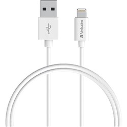 Astrotek Lightning Cable WHITE 1m with USB CABLE FOR IPHONE  X 9 8 7S 7 Plus 6S 6 Plus 5