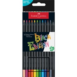 Colour Eco Pencil Black Edition Assorted Colours Box of 12