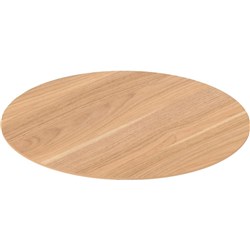 OM Premier Round Meeting Table Top D1200mm Virginia Walnut