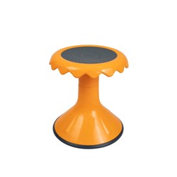 Visionchart Creative Kids Sunflower Stool 370W x 330D x 330mmH Orange