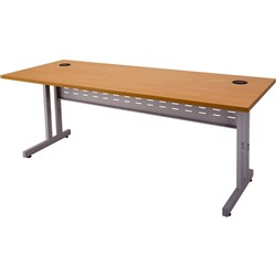Rapidline Workstation C Leg 1500Wx700Dx730mmH Beech