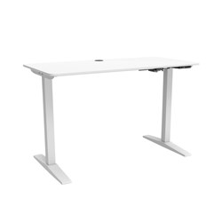 Mondo Lypta Height Adjustable Desk 1200W x 600D x 760-1200mmH White