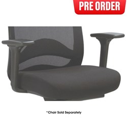 Buro Arms Rest For Vela Chair Set Of 2 Black