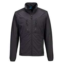 Portwest DX4 Zip Lightweight Jacket Mid Layer Medium Black