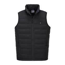 Portwest Ultrasonic Heated Tunnel Vest Large Black