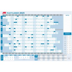 SASCO YEAR PLANNER 870 X 610MM ***2025***