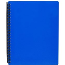 MARBIG REFILLABLE DISPLAY BOOK A4 40Pocket Blue