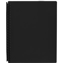 MARBIG REFILLABLE DISPLAY BOOK A4 40Pocket Black