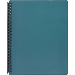 MARBIG REFILLABLE DISPLAY BOOK A4 40 Pocket Green