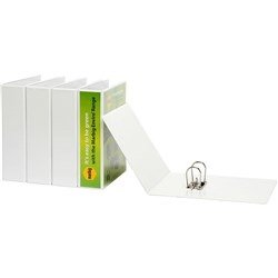 CLEARVIEW PVC INSERT LEVER ARCH FILE A4 White