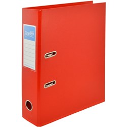 FILE LEVER ARCH A4 70MM RED BANTEX