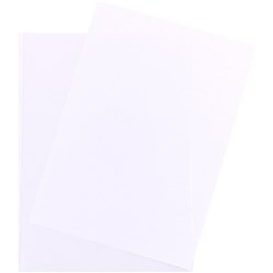 Cumberland  Letter File A4 Clear Pack of 100 0.11mm