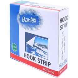 HOOK ONLY STRIPS 3.6M x 25MM PKT