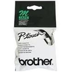 BRO P-TOUCH TAPE 12MM BLACK ON BLUE