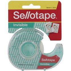 Sellotape Matt Finishing Tape 18mmx25m Invisible Tape