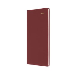 Collins Belmont Colours Diary Week To View B6/7 Cherry Red