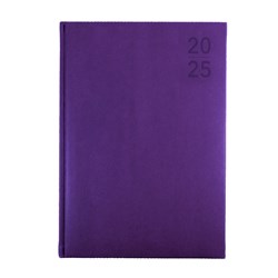 Debden Silhouette Diary A4 Day To Page Lilac