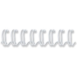 FELLOWES BINDING WIRE COMBS 11mm 34 Loop White Pack of 100