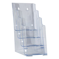 DEFLECTO DL 4 TIER BROCHURE HOLDER