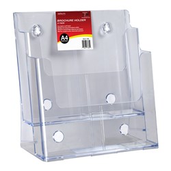 DEFLECTO BROCHURE HOLDER A4 2 TIER