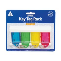 KEVRON KEY RACK - 4 TAG CAPACITY