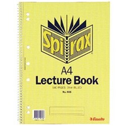 SPIRAX P906 LECTURE BOOK A4 140PG