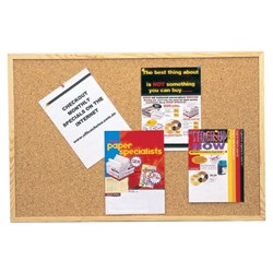 PENRITE CORK ECONOMY BOARD WITH PINE FRAME 900X600MM