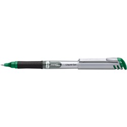 PENTEL ENERGEL GEL INK PEN BL17 0.7mm Green (SOLD ONLY AS BOX OF 12)