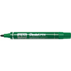 PENTEL PERMANENT MARKERS N50 Bullet Green