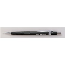 PENTEL P200 SERIES MECHANICAL DRAFTING PENCILS 0.5mm Black Barrel