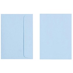 Quill Envelope 80GSM C6 Powder Blue Pack of 25